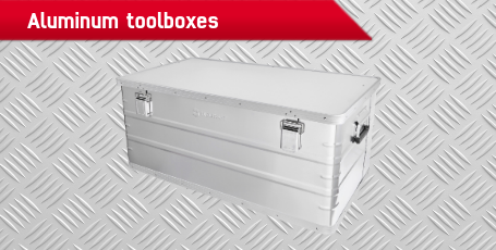 Aluminum toolboxes