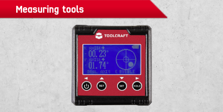 TOOLCRAFT  Measuring tools