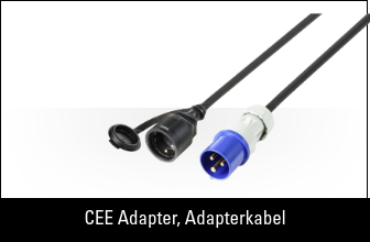 CEE Adapter, Adapterkabel