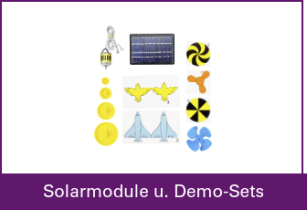 Solarmodule u. Demo-Sets