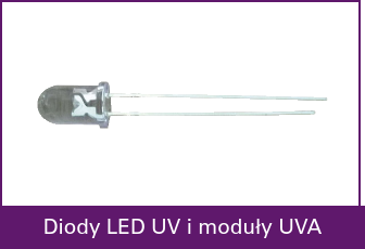 Diody LED UV i moduły UVA