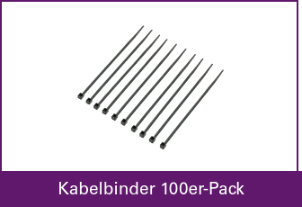 Kabelbinder 100er-Pack