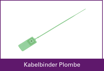 Kabelbinder Plombe