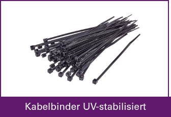 Kabelbinder UV-stabilisiert