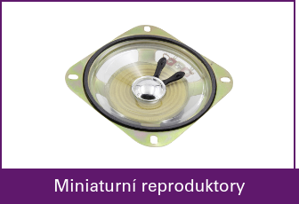 Miniaturní reproduktory