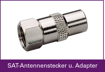 TRU COMPONENTS SAT Antennenstecker u. Adapter
