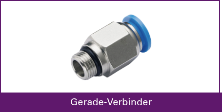 Gerade-Verbinder