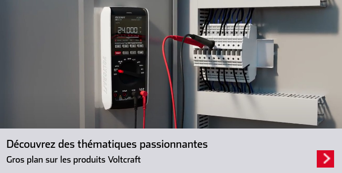 VOLTCRAFT PL-135HAN Anémomètre 0.1 à 25 m/s - Conrad Electronic France