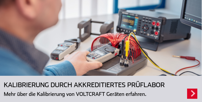 Kalibrierte Messtechnik von VOLTCRAFT.