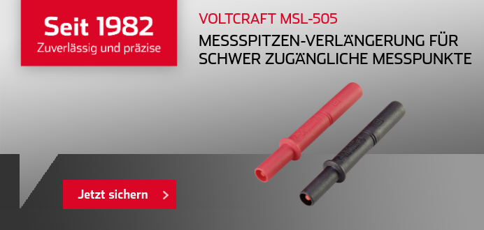 Voltcraft MSL-505 Messspitzen-Verlängerung