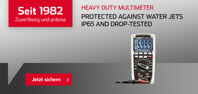 Extremely robust VC-450E handheld multimeter