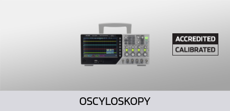Oscyloskopy (laboratorium akredytowane przez DAkkS)