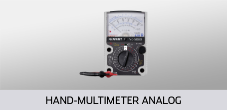 Hand-Multimeter Analog