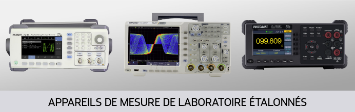 Appareils de mesure de laboratoire étalonnés Appareils de mesure de laboratoire étalonnés