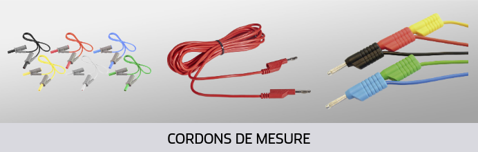 Cordons de mesure Cordons de mesure