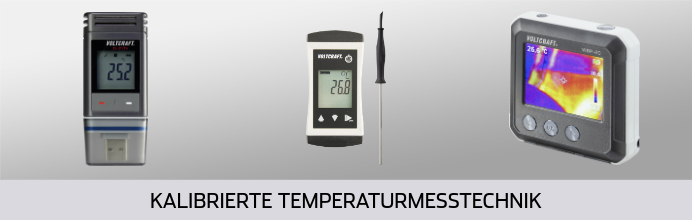 Kalibrierte Temperaturmesstechnik