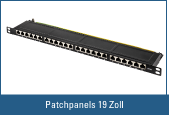 Patchpanels 19 Zoll