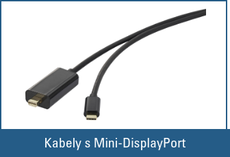Renkforce kabely s konektorem Mini-DisplayPort