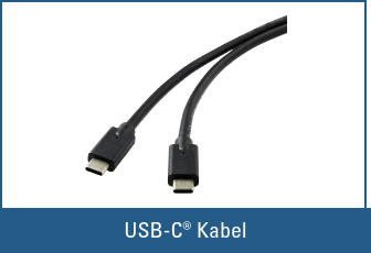 renkforce USB-C Anschluss- und Verlängerungskabel