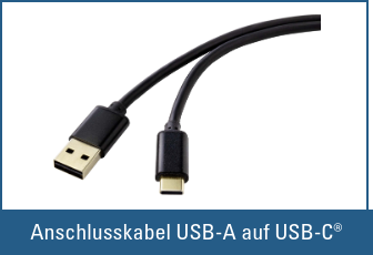 Anschlusskabel USB-A auf USB-C®