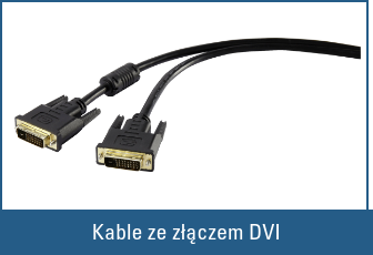 Kable ze złączem DVI Renkforce