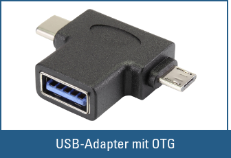 USB Adapter mit OTG-Funktion