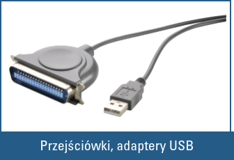 Przejściówki, adaptery USB