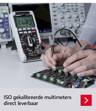 ISO gekalibreerde multimeters met onmiddellijke beschikbaarheid