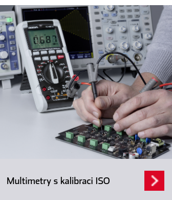 Multimetry s kalibrací ISO